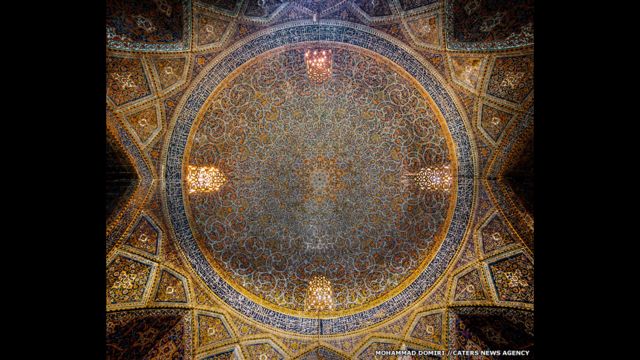 Jovem fotógrafo registra beleza de mesquitas no Irã