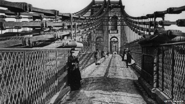 El puente Menai Straits