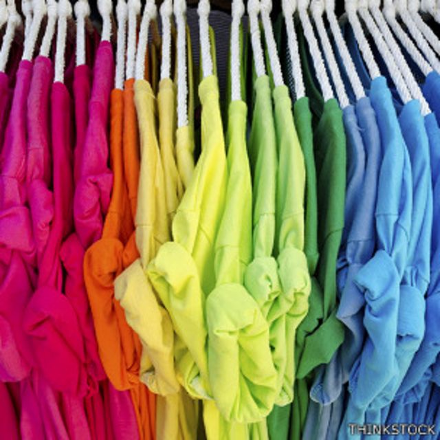 Camisetas de colores