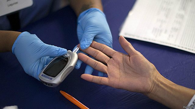 पतले लोगों को शिकार बना रहा है डायबिटीज़ - BBC News हिंदी