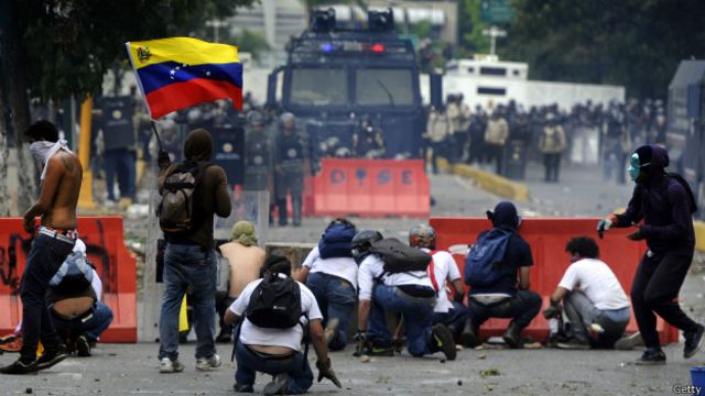 Protestas antigubernamentales.