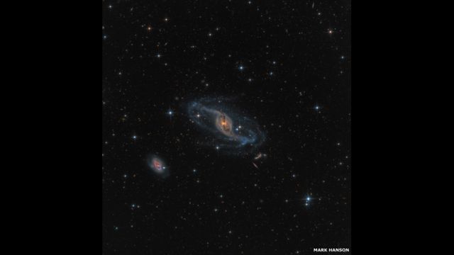 İngiltere'den Mark Hanson'un NGC 3718 spiral galaksisi incelemesi ise Yılın Robot fotoğrafı seçildi.