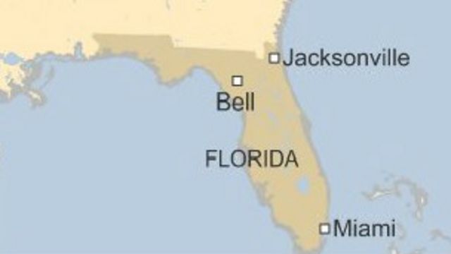 Penembakan itu terjadi di daerah kecil di Florida. 