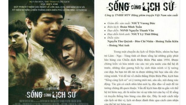 Poster phim 'Sống cùng lịch sử'