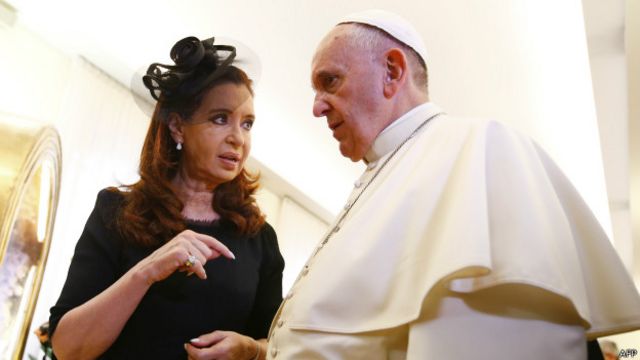 Fernandez y el papa