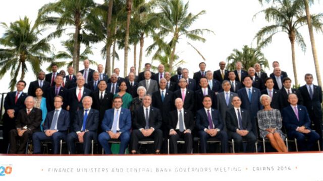 وزراء مالية ومحافظوا البنوك المركزية لمجموعة العشرين