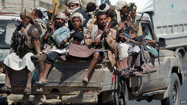 Rebeldes Houthi