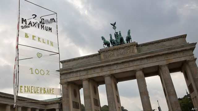Protesta en Berlín