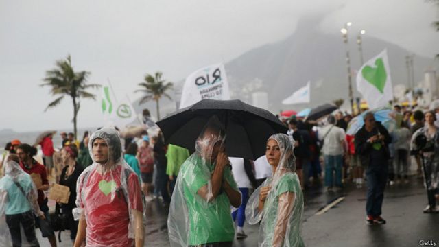 Marcha en Río de Janeiro