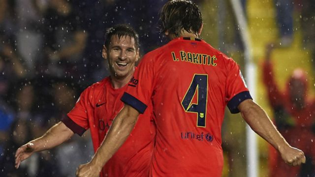 Messi y Rakitic