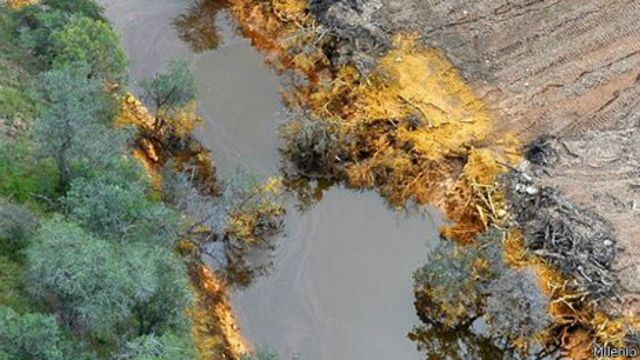 Derrame en río Sonora