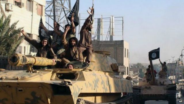 داعش يسيطر على دبابات عراقية