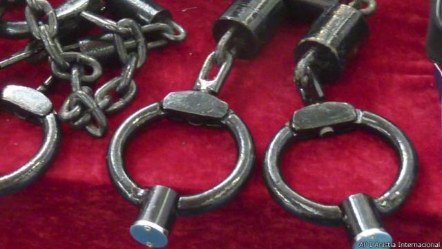 Itens de exportaçãod a China, segundo Anistia Internacional