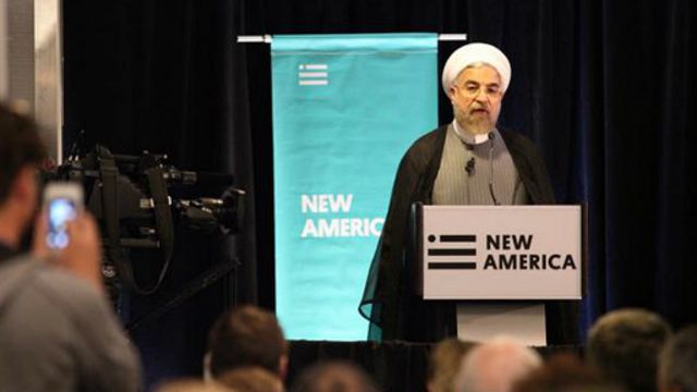 حسن روحانی امروز در بنیاد آمریکای نوین سخنرانی کرد و فردا در مجمع عمومی سازمان ملل متحد حاضر میشود