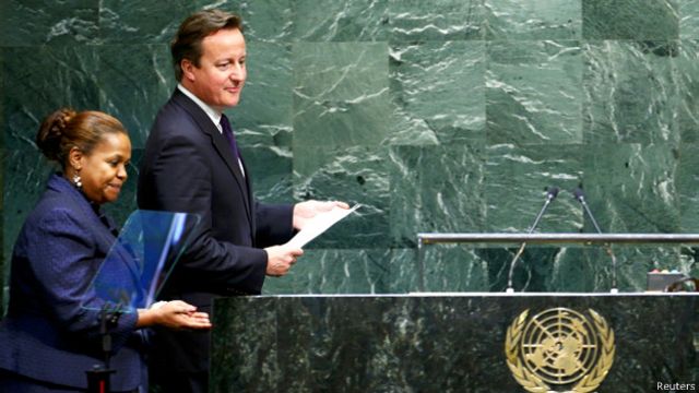 نخستوزیر بریتانیا در سخنرانی خود در مجمع عمومی سازمان ملل، ایران را به حمایت از تروریسم متهم کرد