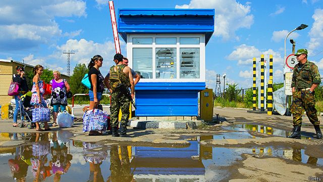 Граница Украины и России