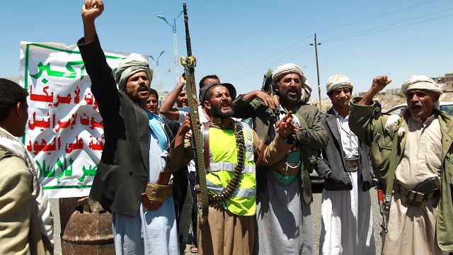 مسلحو جماعة الحوثيين 