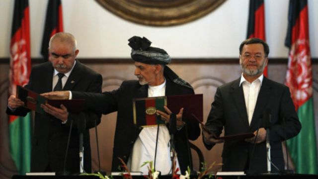 اشرف غني د افغانستان د ولسمشر په توګه لوړه وکړه Bbc News پښتو