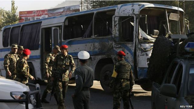 هفت کشته و ۱۹زخمی در دو حمله انتحاری در کابل Bbc News فارسی