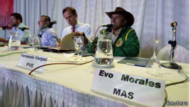 Debate presidencial de Bolivia