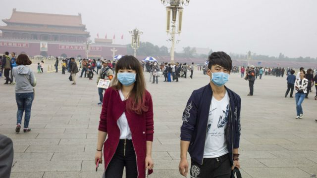 中央氣象台監測顯示，繼續受到霧霾影響的7個省市包括北京、天津、河北、山東、河南、山西和陝西，受影響的面積達39萬平方公里。