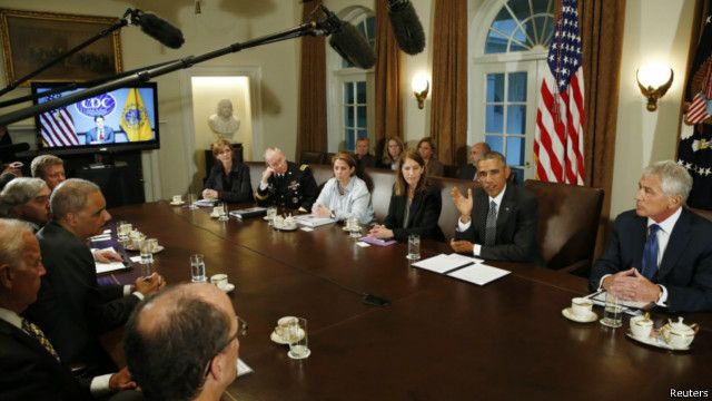أوباما احتمال انتشار فيروس الإيبولا في أمريكا ضئيل Bbc News عربي