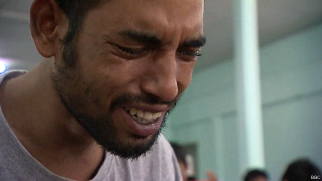 জঙ্গলের বন্দীশিবির থেকে উদ্ধার পাওয়া বাংলাদেশিদের একজন
