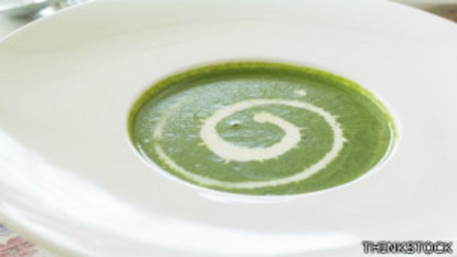 Sopa de espinacas