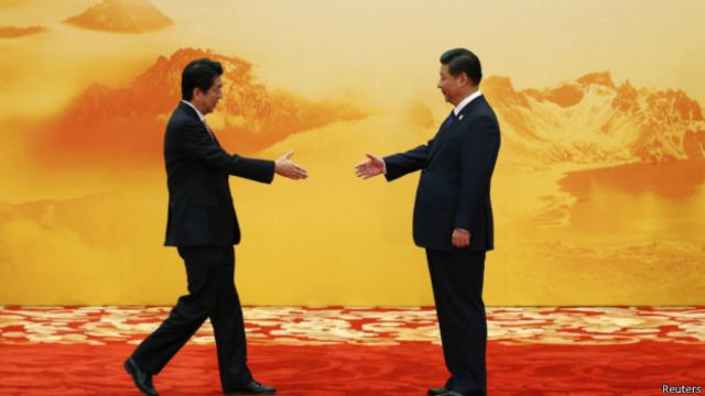 習近平與安倍晉三