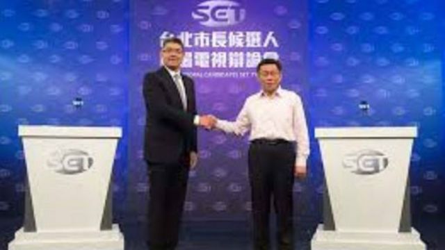 台灣來鴻 電視辯論炒熱台北市長選舉 Bbc News 中文