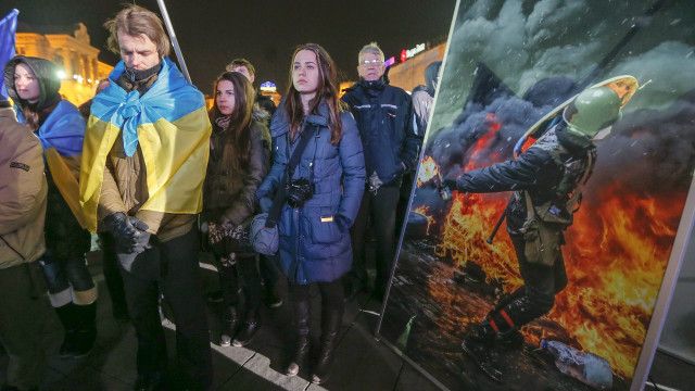 Молоді активісти Євромайдану