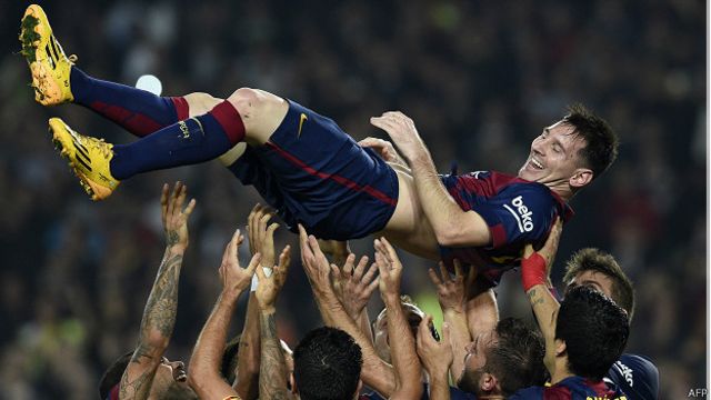 Introducir loto Sencillez Messi: máximo goleador de la historia de la liga española - BBC News Mundo