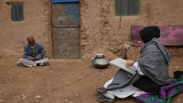 افغانستان د لندن د انځورونو په نندارتون کې Bbc News پښتو