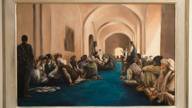 افغانستان د لندن د انځورونو په نندارتون کې Bbc News پښتو