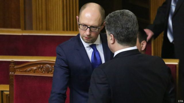 Порошенко, Яценюк