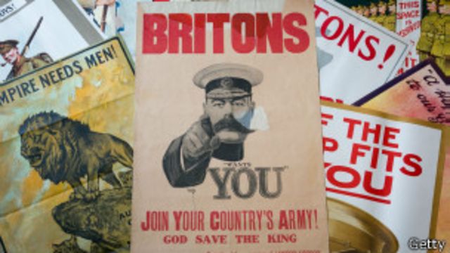 Cómo la publicidad aprovechó la guerra para hacer fortunas - BBC News Mundo