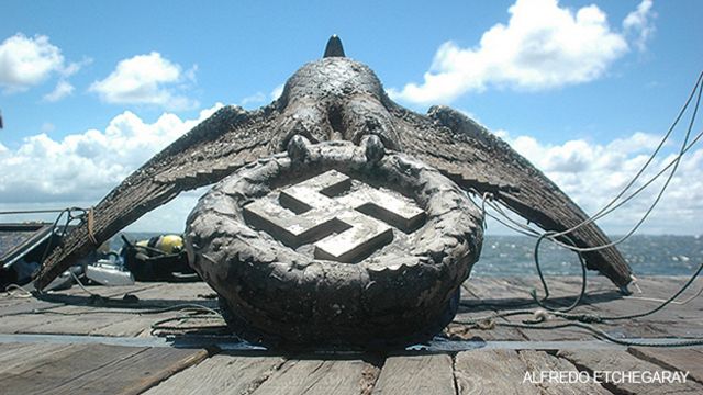 El águila nazi que aún causa polémica en Uruguay - BBC News Mundo