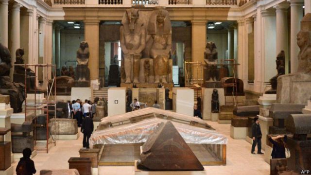 Обновленный Тутанхамон в каирском музее - BBC News Русская служба