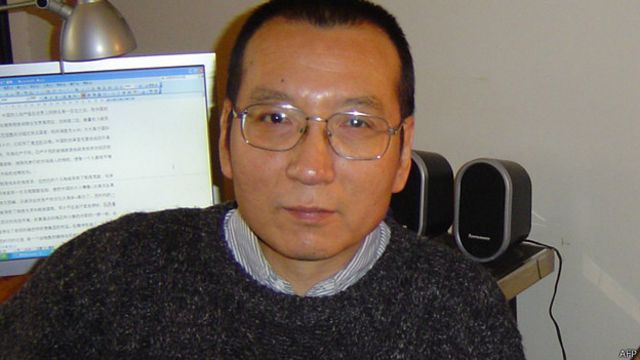 劉曉波攝於廣州（2005年）