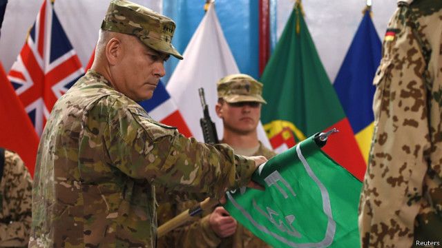 مأموریت رزمی نیروهای ناتو در افغانستان پایان یافت Bbc News فارسی