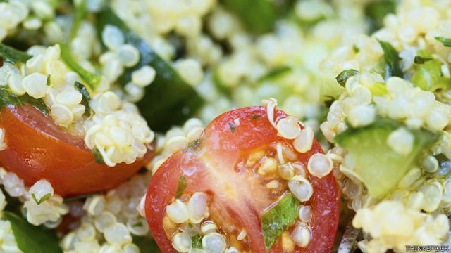 Ensalada con quinua