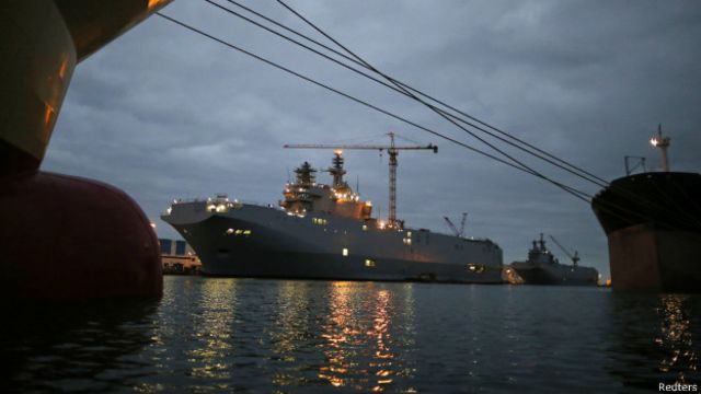 Корабль Мистраль