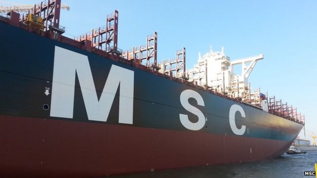 El Buque Mas Grande Del Mundo Por Los Proximos 53 Dias Bbc News Mundo