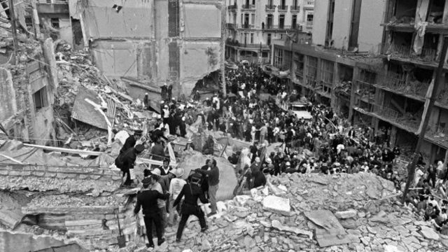 Atentado contra la AMIA, 1994.