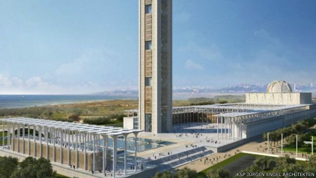 تشييد أطول مئذنة مسجد في العالم بالجزائر Bbc News عربي