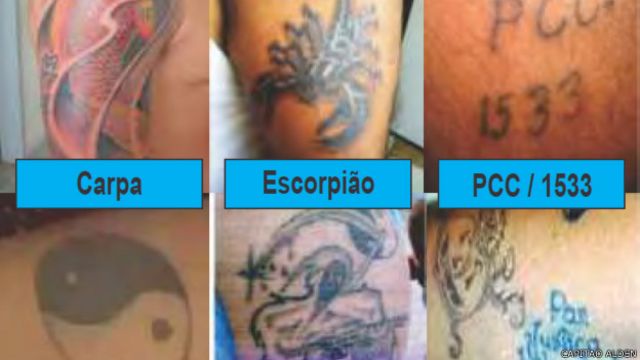 Tatuagem de criminosos pode ser confissão de crueldade