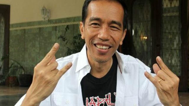 Joko Widodo dikenal sebagai penggemar band Napalm Death
