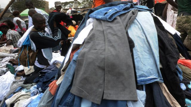 El negocio global de la ropa de segunda mano - BBC News Mundo