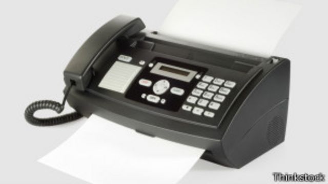 Fax transmitiendo