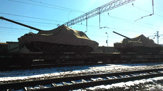 Фотографии секретного российского танка попали в сеть - BBC News ...